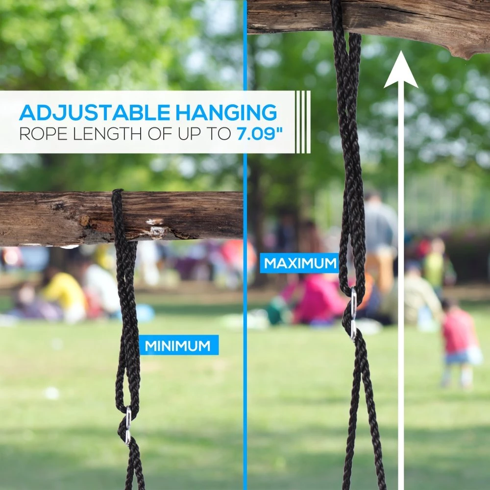 SereneLife Hanging Netted Seat Swing SLSWNG125 6 SereneLife Hanging Netted Seat Swing SLSWNG125