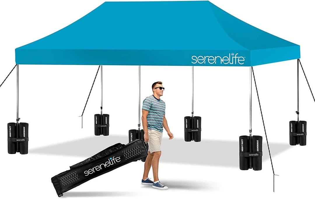 Serenelife Sports & Outdoors Tent Commercial Instant Shelter 2 Serenelife Sports & Outdoors Tent Commercial Instant Shelter