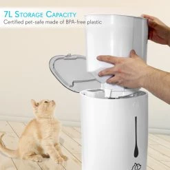 SereneLife Smart Automatic Cat & Dog Food Dispenser SLAPF30 Pet Care