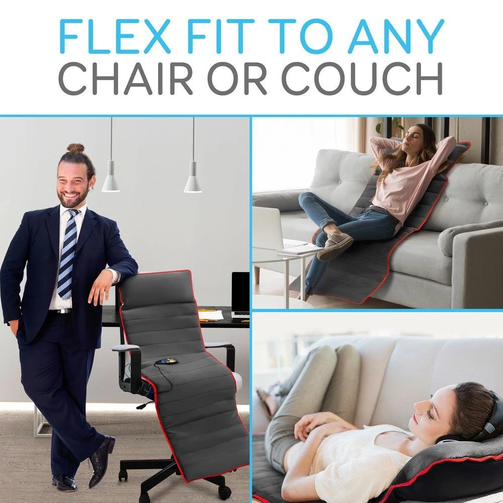 SereneLife Health & Beauty Full Body Vibrating Massage Mat SLMPDMSG45 4 SereneLife Health & Beauty Full Body Vibrating Massage Mat SLMPDMSG45