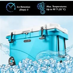 Serenelife Portable Cooler Box SLCB45BL