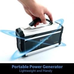 SereneLife Rechargeable Battery Portable Power Generator SLSPGN30