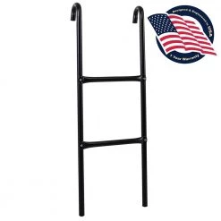 SereneLife Sports & Outdoors Outdoor Trampoline Safety Ladder SLTRA12LDR