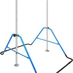 Serenelife Safely Fun Gymnastics Bar SLGYMBAR100BL Sports & Outdoors