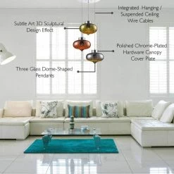 SereneLife Pendant Hanging Light Fixture