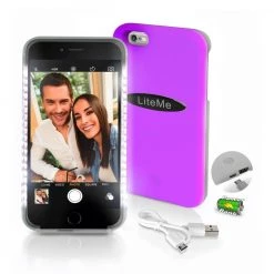 SereneLife SLIP201PN Lite-Me' Selfie Case For IPhone 6Plus & 6S Electronics & Gadgets