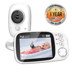 SereneLife Wireless Video Baby Monitor 3.2" Display SLBCAM20 Electronics & Gadgets